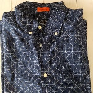 NWT St. John's Bay short sleeve button down shirt
